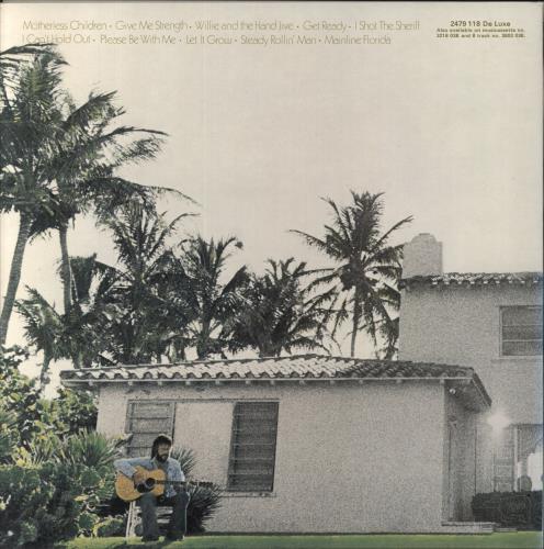 Eric Clapton 461 Ocean Boulevard vinyl LP album (LP record) UK CLPLPOC54368