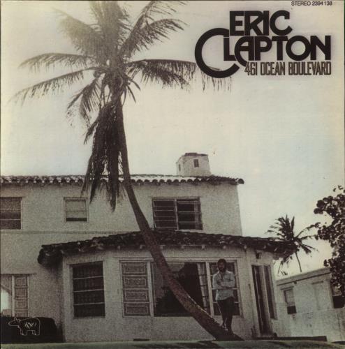 Eric Clapton 461 Ocean Boulevard vinyl LP album (LP record) Greek CLPLPOC800317
