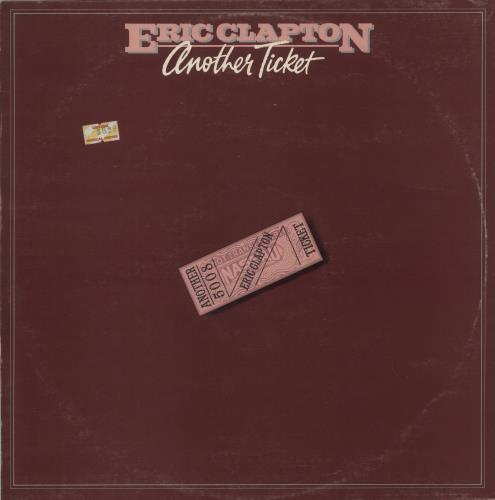 Eric Clapton Another Ticket vinyl LP album (LP record) Australian CLPLPAN889752