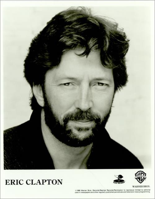 Eric Clapton August media press pack US CLPPPAU66441