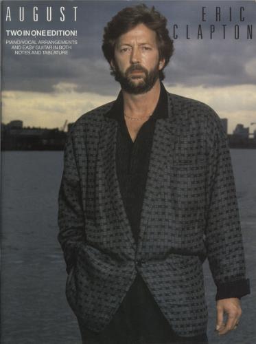 Eric Clapton August book UK CLPBKAU876357