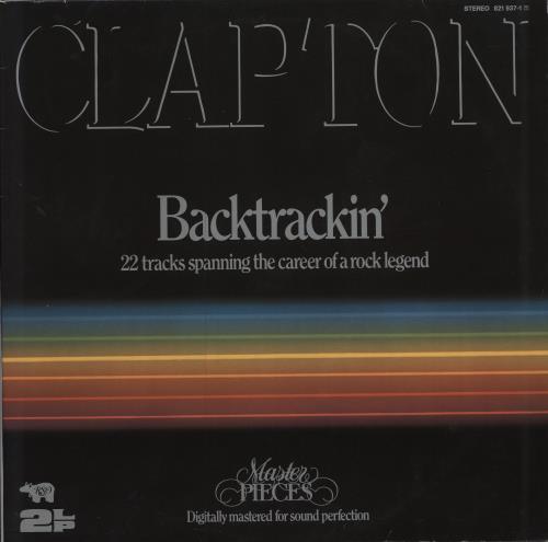 Eric Clapton Backtrackin' 2-LP vinyl record set (Double LP Album) German CLP2LBA781044
