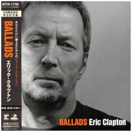 Eric Clapton Ballads SHM CD Japanese CLPHMBA456586