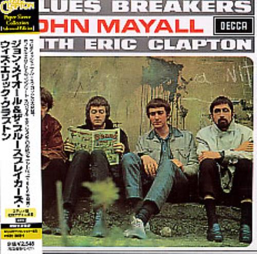 Eric Clapton Blues Breakers CD album (CDLP) Japanese CLPCDBL253548