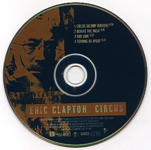 Eric Clapton Circus - Part 2 CD single (CD5 / 5") UK CLPC5CI115199