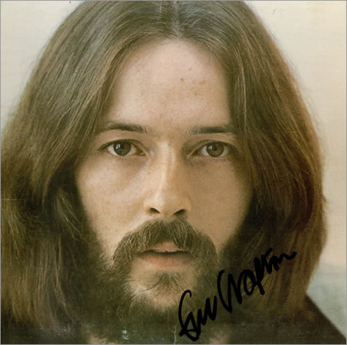 Eric Clapton Clapton - Sleeve Only - Autographed vinyl LP album (LP record) US CLPLPCL476794