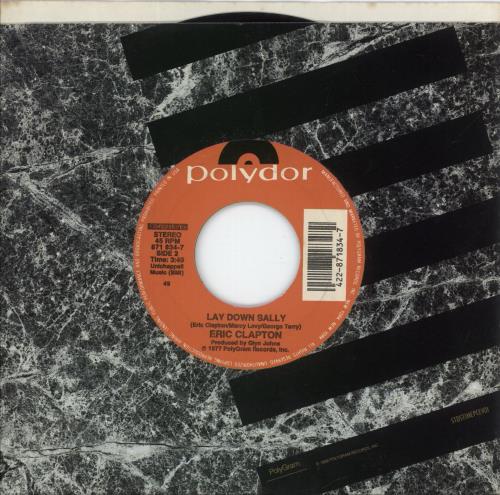 Eric Clapton Cocaine 7" vinyl single (7 inch record / 45) US CLP07CO875437