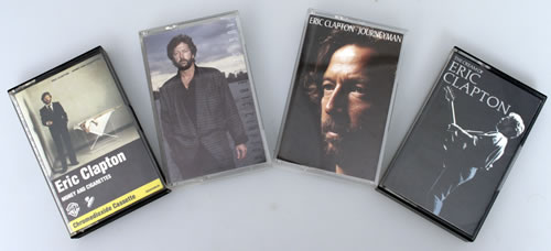Eric Clapton Collection of 4 Albums cassette album UK CLPCLCO550249