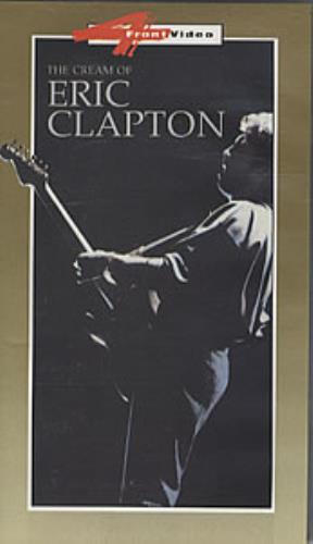 Eric Clapton Cream Of ... video (VHS or PAL or NTSC) UK CLPVICR41305