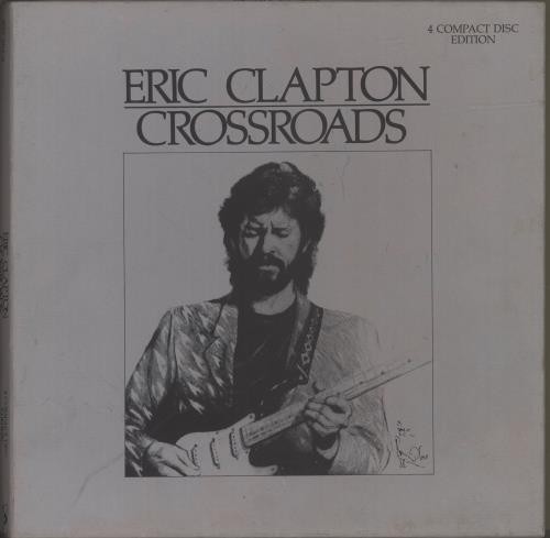 Eric Clapton Crossroads - 12" x 12" Box CD Album Box Set Dutch CLPDXCR691655