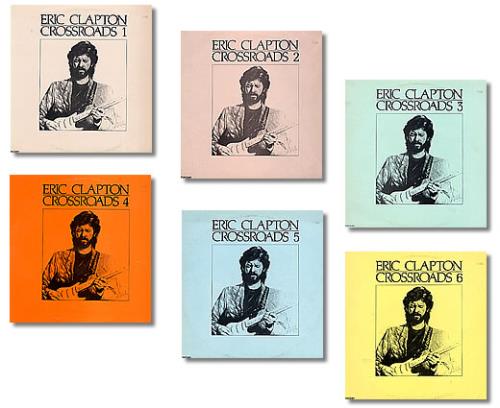 Eric Clapton Crossroads 1 - 6 vinyl LP album (LP record) Argentinean CLPLPCR235246