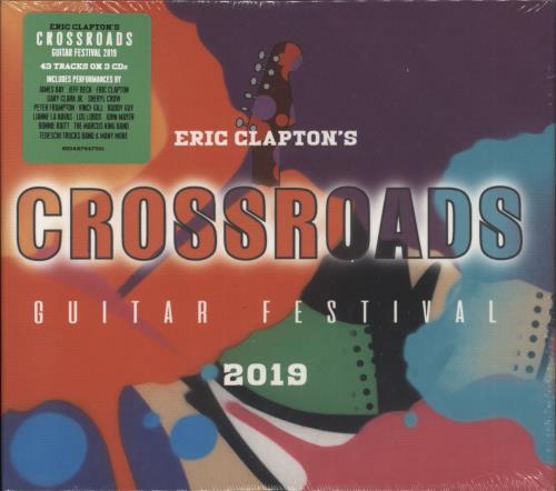 Eric Clapton Crossroads Guitar Festival 2019 - Sealed 3-CD album set (Triple CD) German CLP3CCR876196