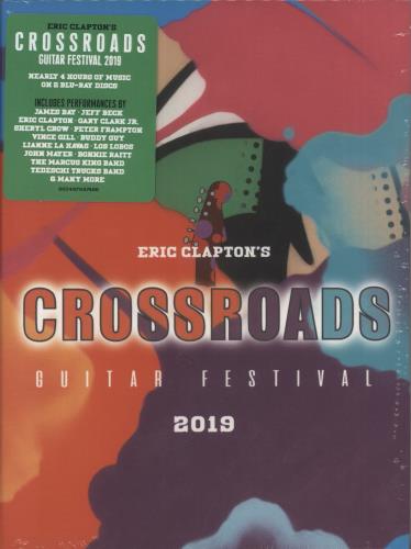 Eric Clapton Crossroads Guitar Festival 2019 - Sealed Blu Ray DVD German CLPBRCR877157