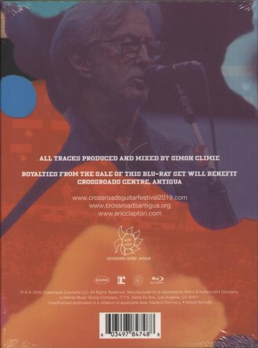 Eric Clapton Crossroads Guitar Festival 2019 - Sealed Blu Ray DVD German CLPBRCR877157