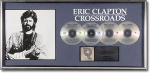 Eric Clapton Crossroads award disc US CLPAWCR391751