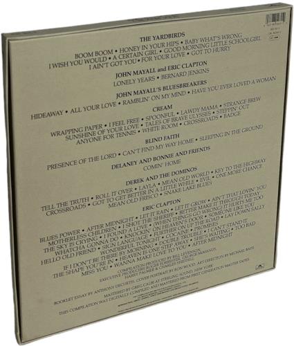 Eric Clapton Crossroads Vinyl Box Set UK CLPVXCR839020