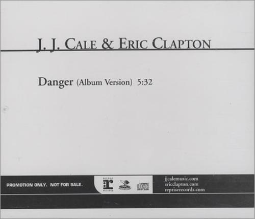 Eric Clapton Danger CD single (CD5 / 5") US CLPC5DA391718