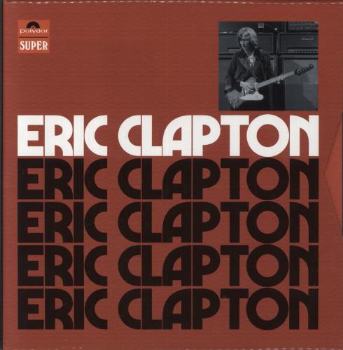 Eric Clapton Eric Clapton - Anniversary Deluxe 4-CD CD Album Box Set UK CLPDXER836883
