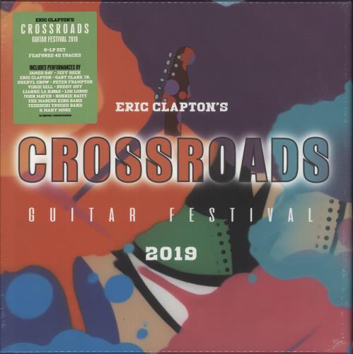Eric Clapton Eric Clapton's Crossroads Guitar Festival 2019 - Sealed Vinyl Box Set UK CLPVXER880836