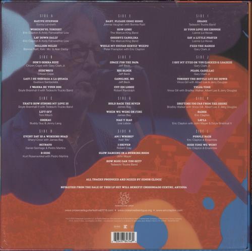 Eric Clapton Eric Clapton's Crossroads Guitar Festival 2019 - Sealed Vinyl Box Set UK CLPVXER880836