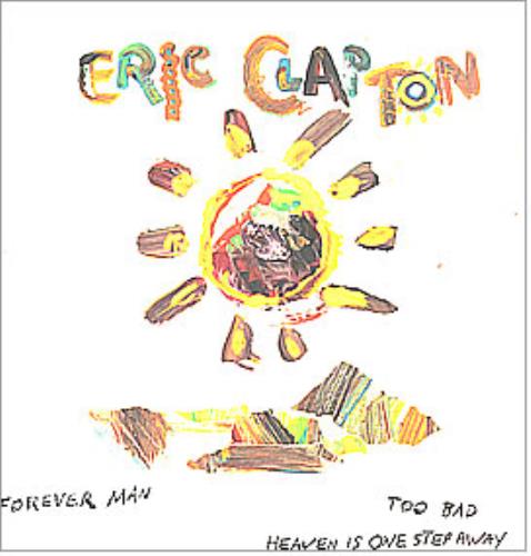 Eric Clapton Forever Man 12" vinyl single (12 inch record / Maxi-single) UK CLP12FO01346