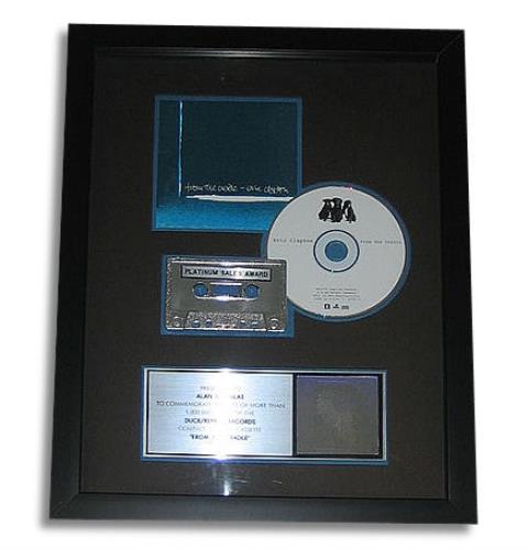 Eric Clapton From The Cradle award disc US CLPAWFR392052