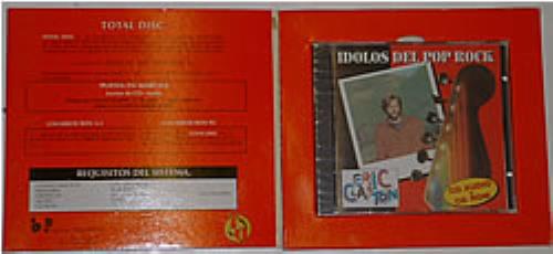 Eric Clapton Idolos Del Pop Rock CD album (CDLP) Spanish CLPCDID267061