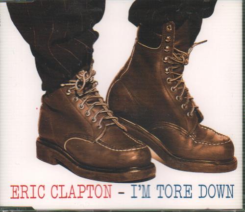 Eric Clapton I'm Tore Down CD single (CD5 / 5") Spanish CLPC5IM59524