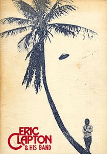Eric Clapton Japan Tour 1974 tour programme Japanese CLPTRJA217226