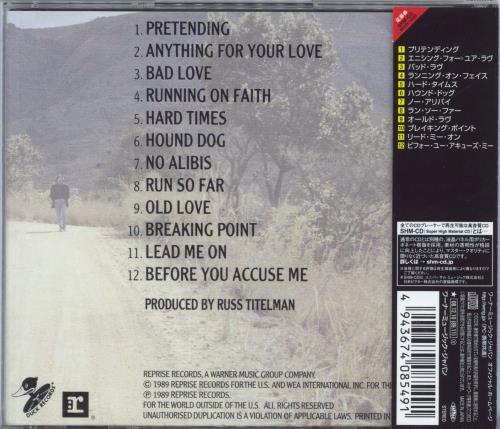 Eric Clapton Journeyman SHM CD Japanese CLPHMJO451352