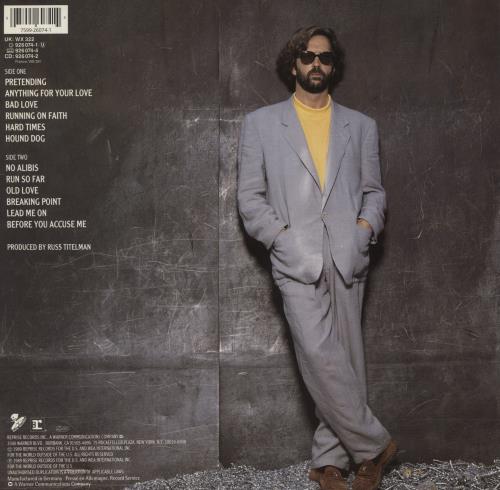 Eric Clapton Journeyman vinyl LP album (LP record) UK CLPLPJO527983