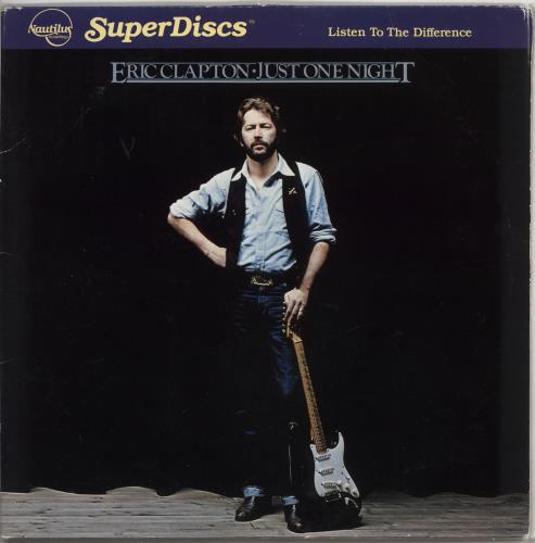 Eric Clapton Just One Night - Half-Speed Mastered 2-LP vinyl record set (Double LP Album) UK CLP2LJU463811