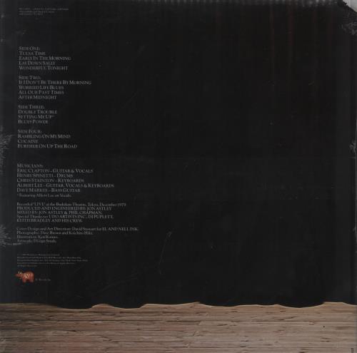 Eric Clapton Just One Night - Sealed 2-LP vinyl record set (Double LP Album) US CLP2LJU836392