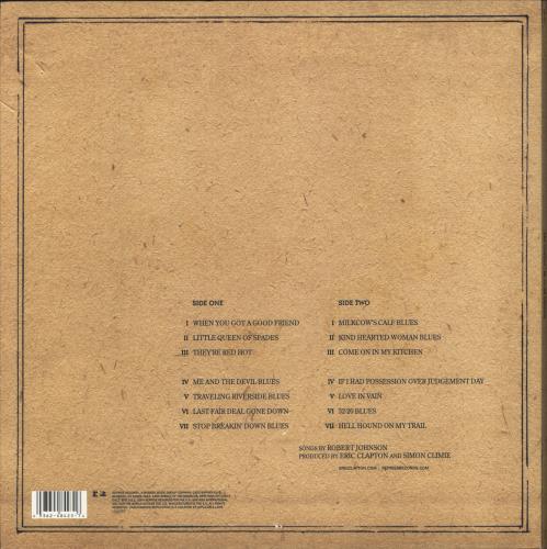 Eric Clapton Me & Mrs Johnson - 180 Gram Vinyl vinyl LP album (LP record) UK CLPLPME873542