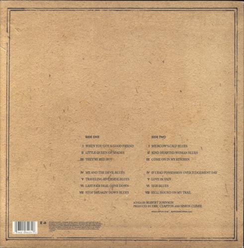 Eric Clapton Me And Mr Johnson vinyl LP album (LP record) German CLPLPME295361