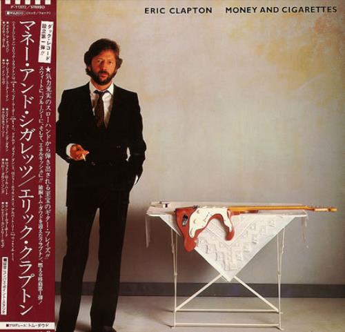 Eric Clapton Money & Cigarettes vinyl LP album (LP record) Japanese CLPLPMO123535