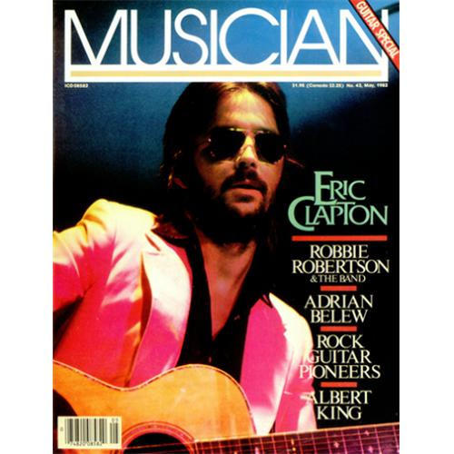 Eric Clapton Musician magazine US CLPMAMU414877