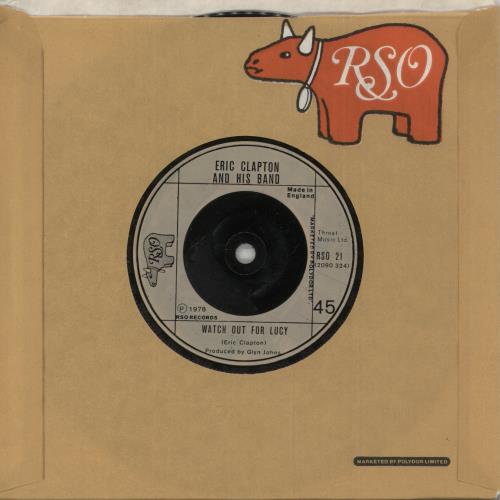 Eric Clapton Promises 7" vinyl single (7 inch record / 45) UK CLP07PR563095