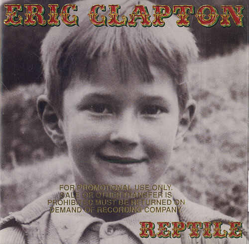 Eric Clapton Reptile CD album (CDLP) US CLPCDRE187900