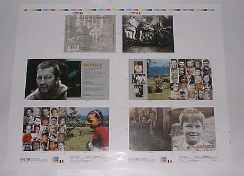 Eric Clapton Reptile artwork US CLPARRE200778