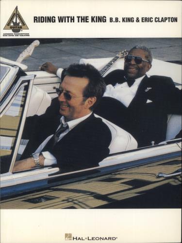 Eric Clapton Riding With The King book UK CLPBKRI876433