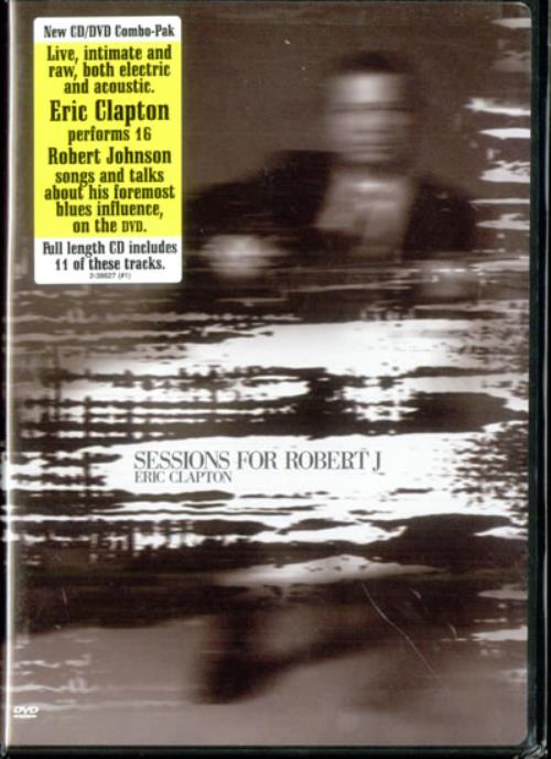 Eric Clapton Sessions For Robert J DVD Single US CLPDSSE515178