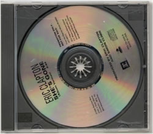 Eric Clapton She's Gone CD single (CD5 / 5") US CLPC5SH113126