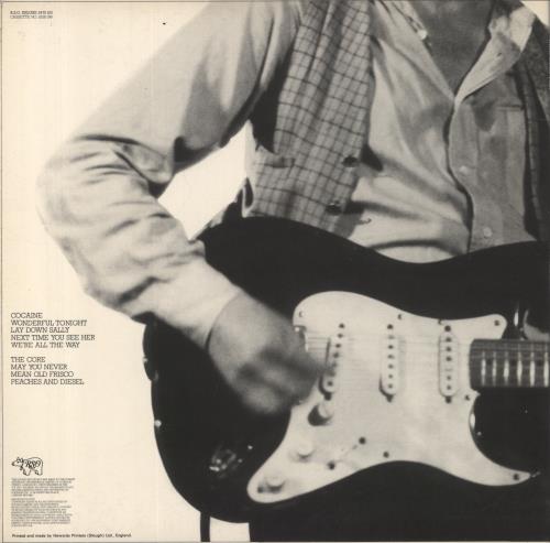 Eric Clapton Slowhand - 1st - Laminated vinyl LP album (LP record) UK CLPLPSL793856