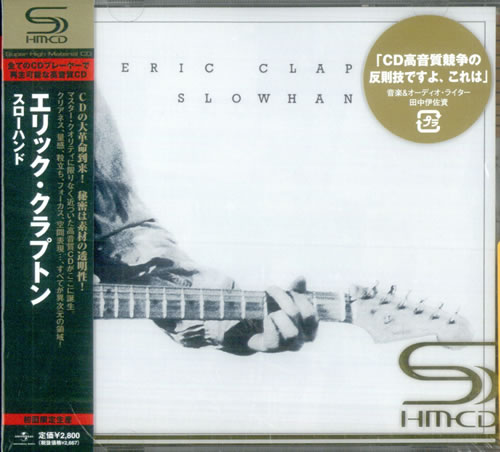 Eric Clapton Slowhand - Sealed SHM CD Japanese CLPHMSL516910