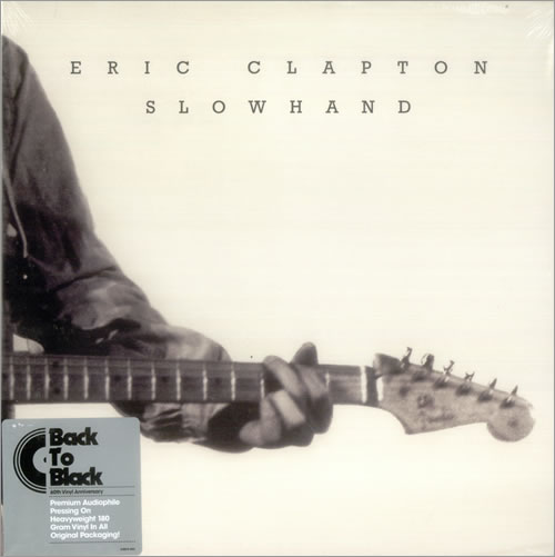 Eric Clapton Slowhand vinyl LP album (LP record) US CLPLPSL541210