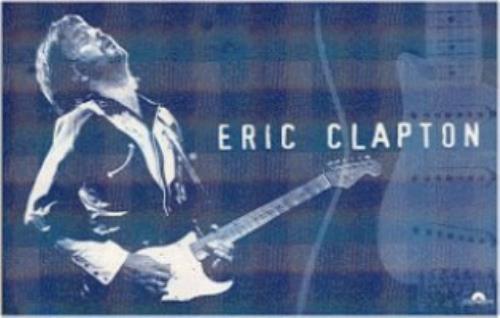 Eric Clapton Sticker memorabilia Japanese CLPMMST157355