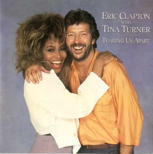 Eric Clapton Tearing Us Apart 7" vinyl single (7 inch record / 45) UK CLP07TE38790