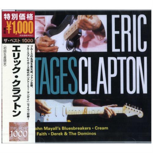 Eric Clapton The Best 1000 CD album (CDLP) Japanese CLPCDTH392406