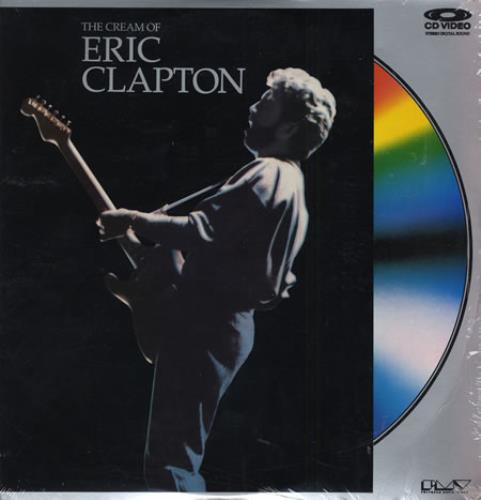 Eric Clapton The Cream Of Eric Clapton laserdisc / lazerdisc US CLPLZTH31881